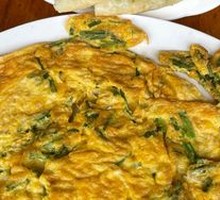 Scallion Fried Goose Egg