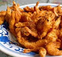 Fried Small River Shrimp