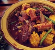 Pork Rib and Green Bean Roll