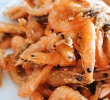 Fried Small River Shrimp