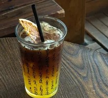 Orange Sparkling Iced Americano
