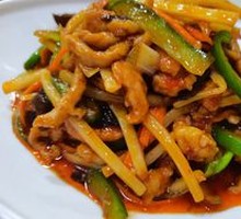 Fish-Flavored Shredded Pork Rice Bowl