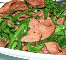 Leek-flavored Liver Tips