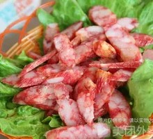 Stir-Fried腊肠with Garlic