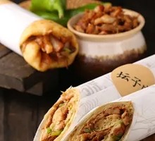 Stewed Meat Rolls in Flatbread