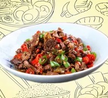 Stir-fried Chicken and Duck Offal