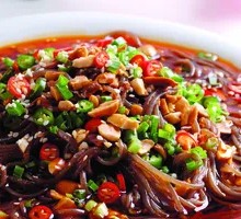 Sour Spicy Taro Noodles