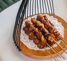 Monkey Head Mushroom Skewers