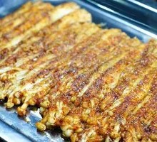 Grilled Enoki Mushrooms