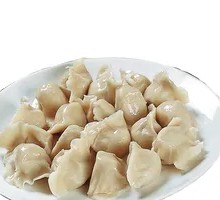 Pork and scallion dumplings