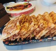 Pork and scallion dumplings