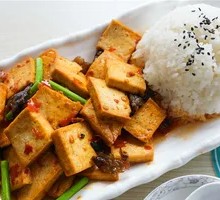 Home-style Tofu Rice Bowl