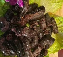 Blood Sausage and Meat Sausage Platter