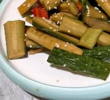 Spicy Cucumber Strips