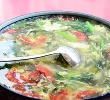 Seaweed and Egg Soup