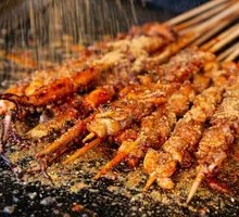 Grilled Lamb Skewers