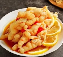 Lemon Boneless Chicken Feet