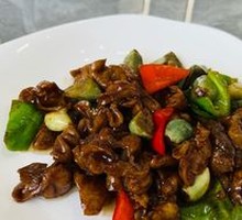 Pickled Garlic with Pig Intestines