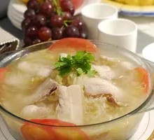 Sour Cabbage with Pork Belly Soup