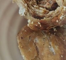 Meat-filled flatbread