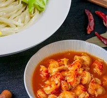 Spicy Crawfish Noodles