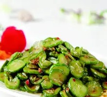 Stir-Fried Crisp Cucumber