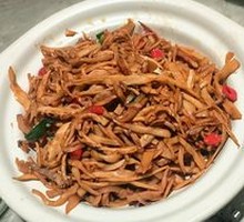 Crispy Bamboo Shoot Noodles