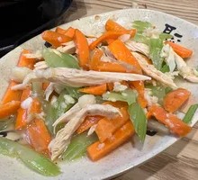 Celery with Yellow Skin Tofu Shreds