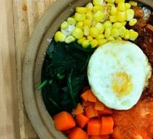 Tomato Beef Brisket Rice Bowl
