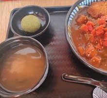 Golden Pork Cutlet Curry Rice