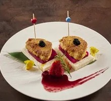 French Red Wine Foie Gras with Caviar