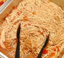 Garlic Shrimp with Vermicelli and Enoki Mushrooms