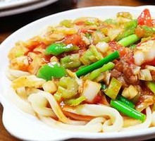 Xinjiang Noodle Stir-Fry