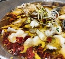 Sichuan-style boiled catfish