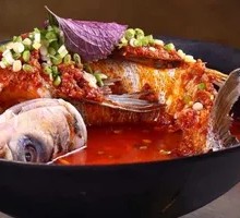 Braised雄 Fish from Dahu Lake