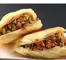 Spicy Pepper and Cilantro Meat Wrap