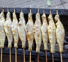 Grilled Yellow Croaker Skewers