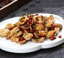 Spicy Stir-Fried Clams