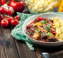 Beef and Potato Noodles