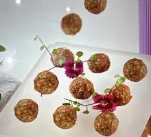 Hand-Beaten Lamb Meatballs