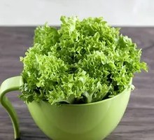 Lettuce and Perilla Leaf Platter