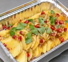 Aluminum Foil Potato Slices