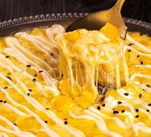 Exclamation Mark Cheese Corn