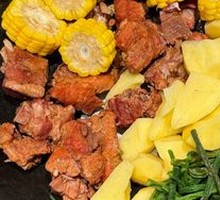 Stewed Goose in Iron Pot