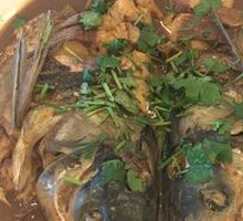 Fish Head with Flatbread