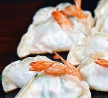Pan-fried Shrimp Dumplings (6 pieces)