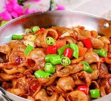 Spicy Pork Intestines Stir-fry