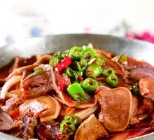 Stewed Donkey Offal in Pot