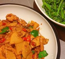 Sour Radish Stir-Fried Chicken