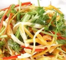 Cold-mixed Enoki Mushrooms